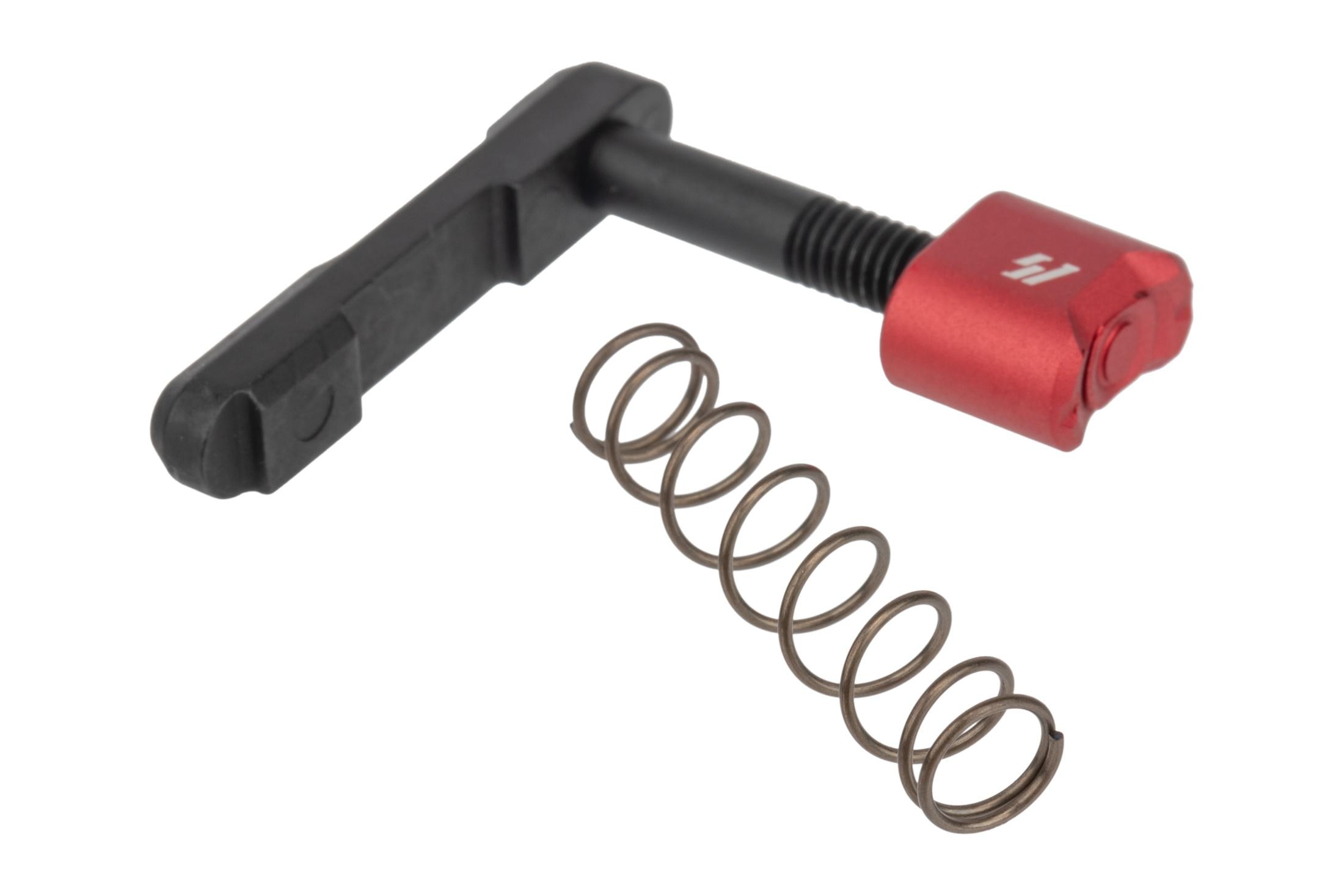 Strike Industries Billet AR-15 Magazine Release Catch - Red